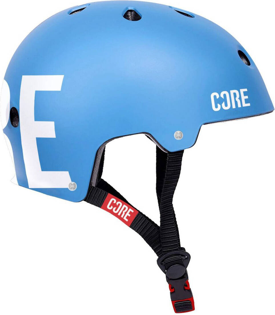 Core Street Fahrrad- und Skatehelm, Helm Sports blau, L/XL